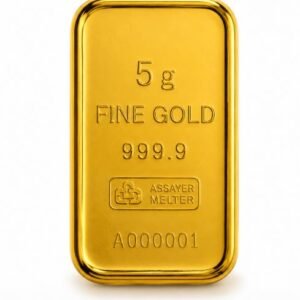 سبيكة ذهب 5 جرام عيار 24